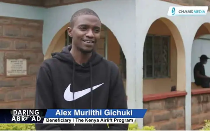 The Kenya Airlift Program Made My Dream A Reality - Alex Gichuki