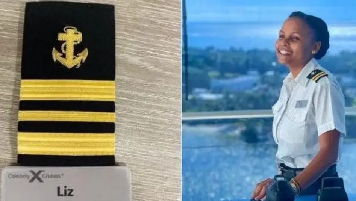 Kenya's First Female Marine Pilot Elizabeth Wakesho Gets Promotion In US