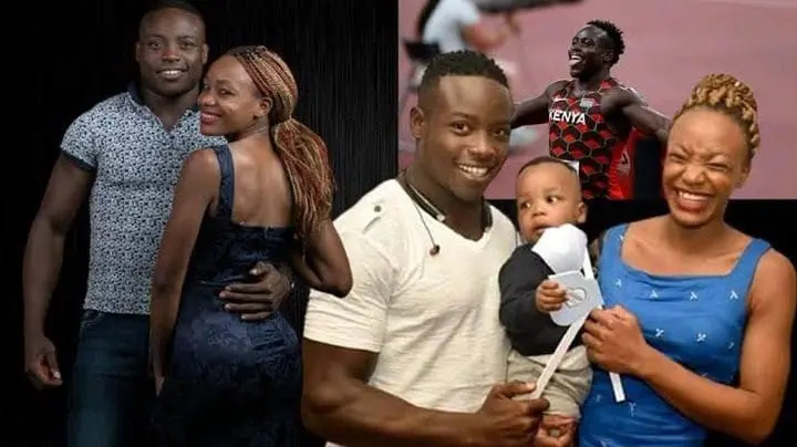 Ferdinand Omanyala and Lavender Omanyala