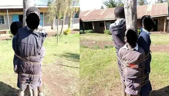 Kenyan Teacher Accused of Tying Pupils to a Tree arrested