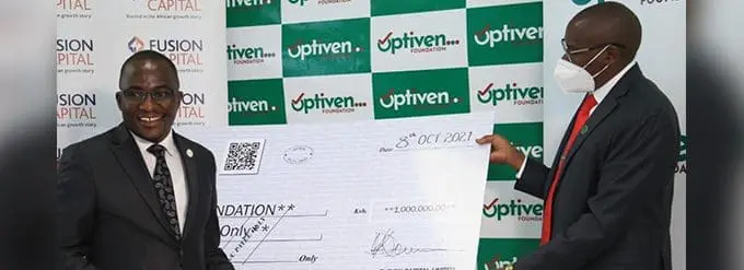 Fusion Capital Donates Ksh 1 Million To Optiven Group Foundation 2 Optiven