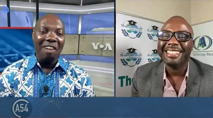 Kenya Airlift Program featured in VOA Africa 54 Technology News