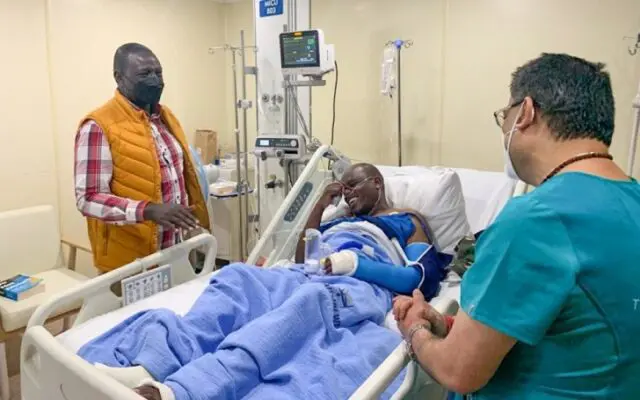 DP Ruto Reveals Dennis Itumbi will be Confined to Hospital Bed for a Month 1 DP Ruto Reveals Dennis Itumbi will be Confined to Hospital Bed for a Month