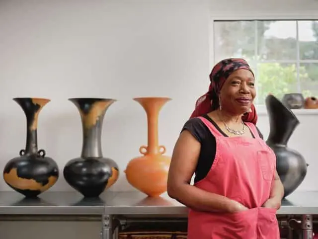 Kenyan Born UK Potter Magdalene Odundo Exhibition Highlights