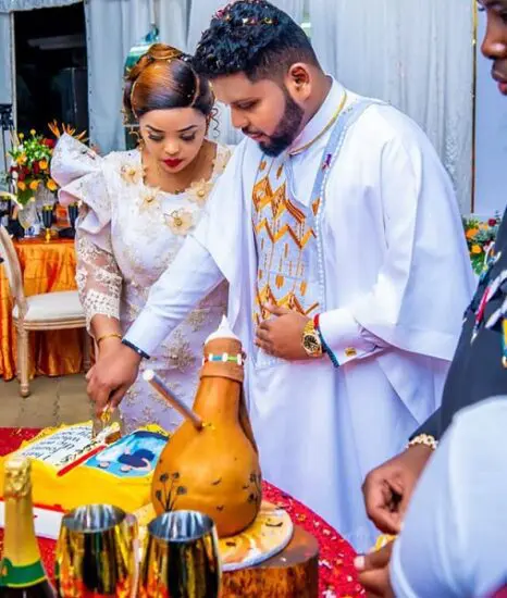 PHOTOS: Reverend Lucy Natasha Traditional Wedding With Indian Fiancée