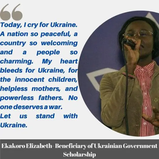 I am a Product of Ukraine, I am Grateful to Ukraine, Today I Cry for Ukraine 1 I am a Product of Ukraine, I am Grateful to Ukraine, Today I Cry for Ukraine-Liz Ekakoro