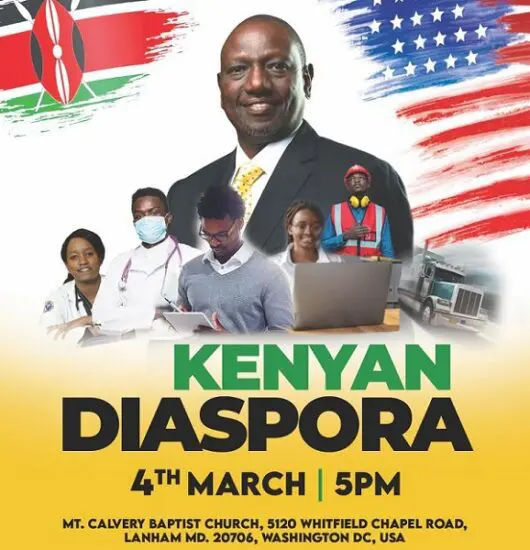 Detailas of DP Ruto and Musalia Mudavadi 10-day USA Tour
