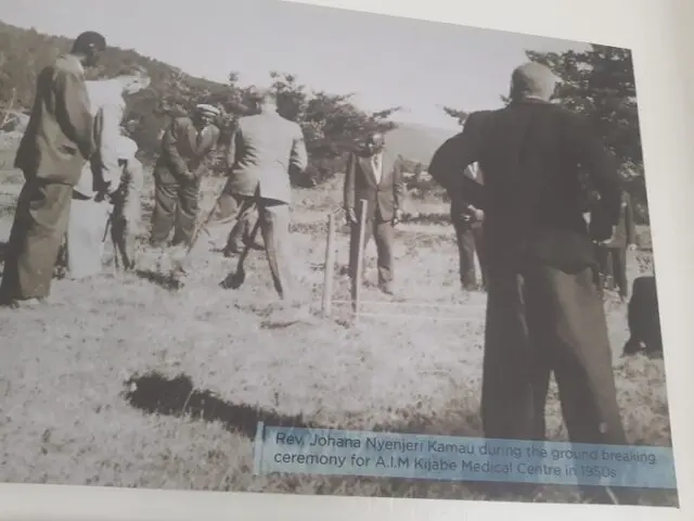 Who did more for East Africa: President Barack Obama or Theodore Roosevelt? 3 Kijabe Hospital 1950s Ground breaking