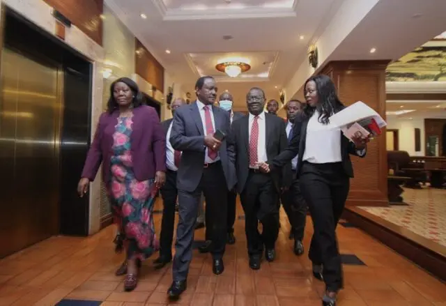 Finally Kalonzo Yield, Attends Azimio Running Mate Interview 1 Finally Kalonzo Yield, Attends Azimio Running Mate Interview