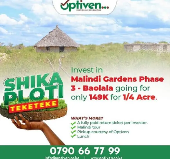 Plot For Sale Near Runda On Kiambu Road