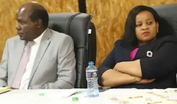 Juliana Cherera Heckled as Chebukati Watches During IEBC Event