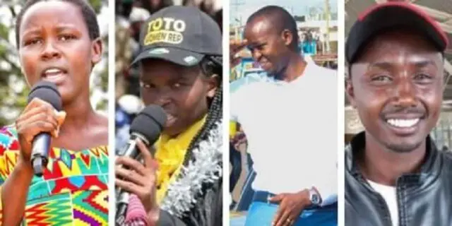 List of Under 30s Who Floored Kenyan Political Bigwigs in 2022 Polls