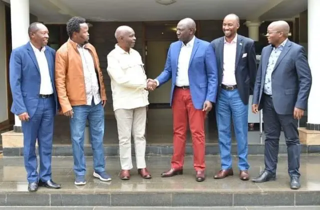 Kivutha Kibwana Joins Ruto Camp After ditching Azimio Alliance