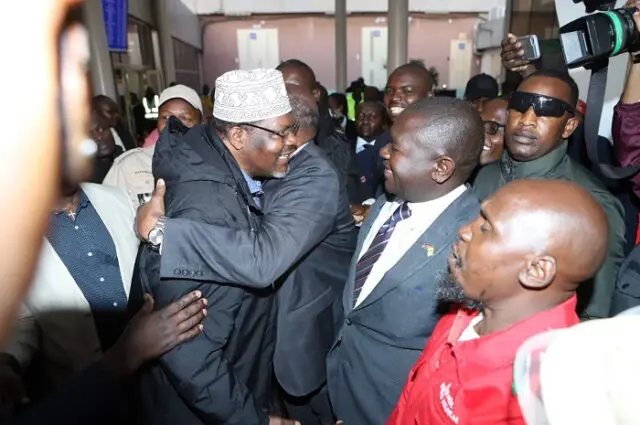 Miguna Miguna Finally Arrives in Nairobi Ready to attend Mashujaa Day
