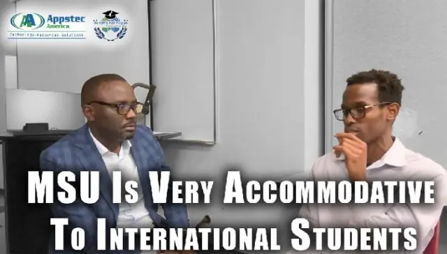 Missouri State is very accommodative to international students