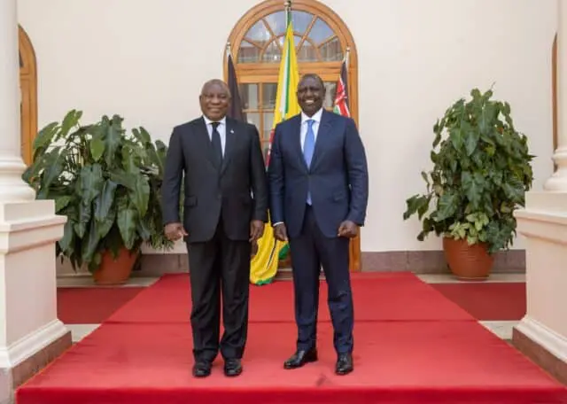 Kenyans with Ordinary Passports to enter South Africa for Free Entry