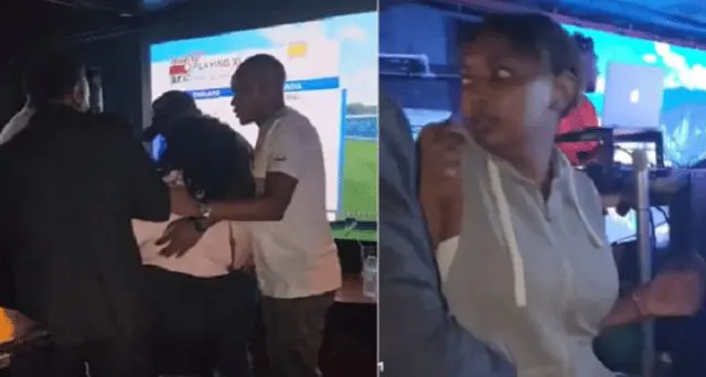 VIDEO: Drama as Samidoh’s wife and Karen Nyamu fight in Dubai