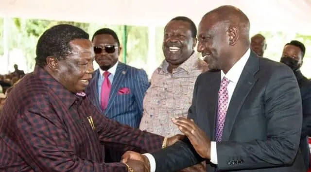 William Ruto and Francis Atwoli bury the hatchet