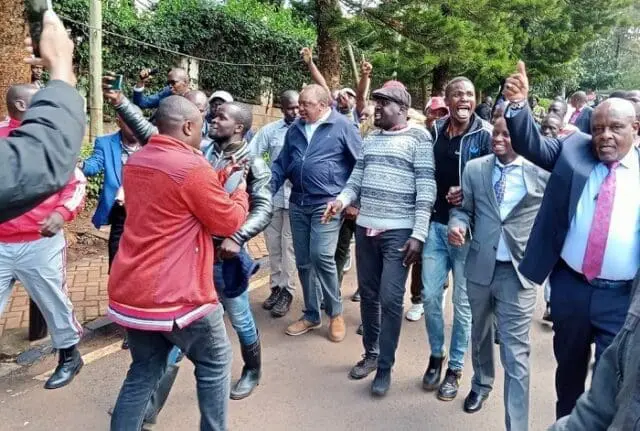 MCA Rober Alai Threatens Uhuru's Jubilee Party, Ask them to leave 1 MCA Rober Alai Threatens Uhuru's Jubilee Party, Ask them to leave