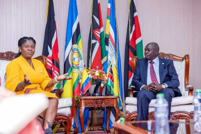 Colombian Vice President 'NYAWIRA' With Kenyan Roots