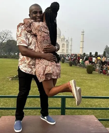 Meru MCA Dennis Kiogora takes lover to India for Proposal at Taj Mahal