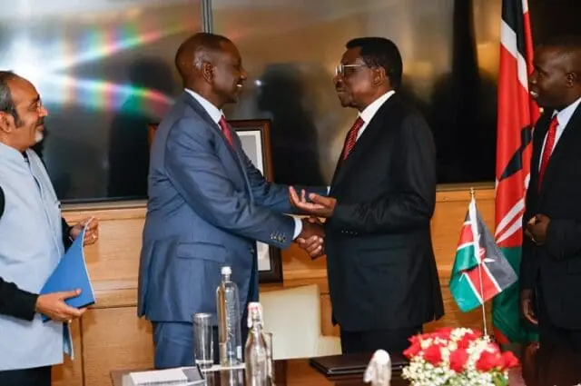 Governor James Orengo Joins President Ruto's Delegation to India