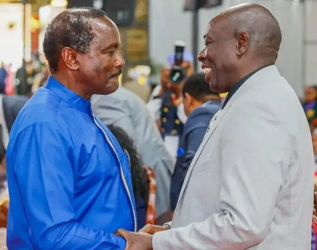 Rigathi Gachagua Joins Forces with Kalonzo Musyoka