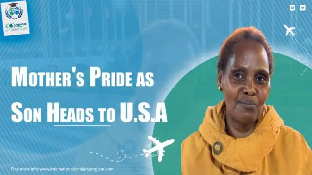 A Mother’s Pride: Celebrating Son’s Journey to Success Abroad