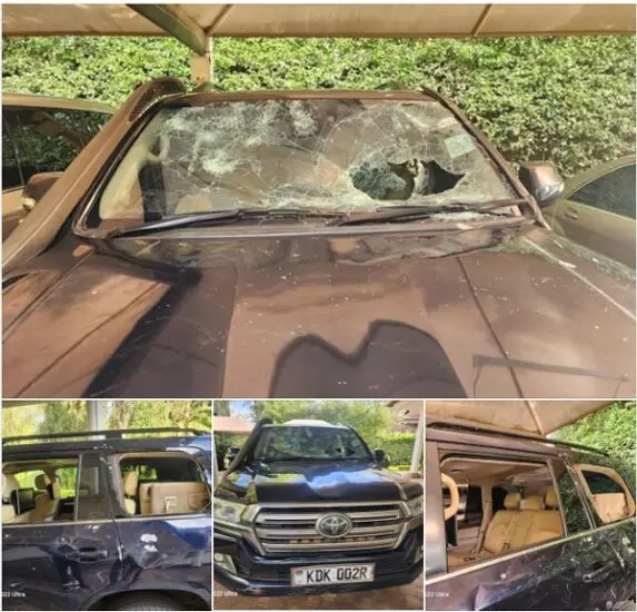 Rigathi Gachagua speaks out after attack in Limuru during a funeral