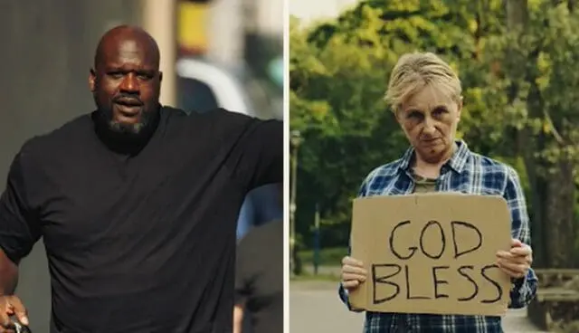 When Shaquille O'Neal Ate Lunch With A Homeless Woman 1 When Shaquille O'Neal Ate Lunch With A Homeless Woman