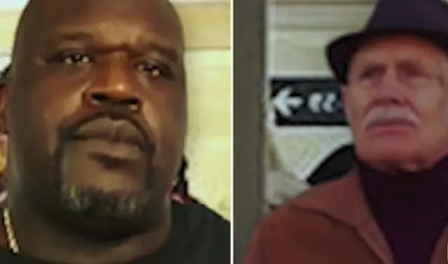 Shaquille Steps in to Help Elderly Man Crying at Airport Security