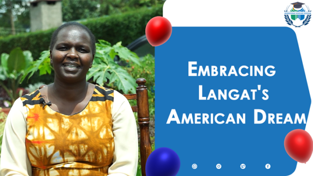 Collins Lang’at' America Dream: Achieving Greatness Abroad