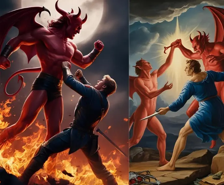 Defeating the Devil: Positive Self-Talk to Overcome Adversity 1 Defeating the Devil: Positive Self-Talk to Overcome Adversity