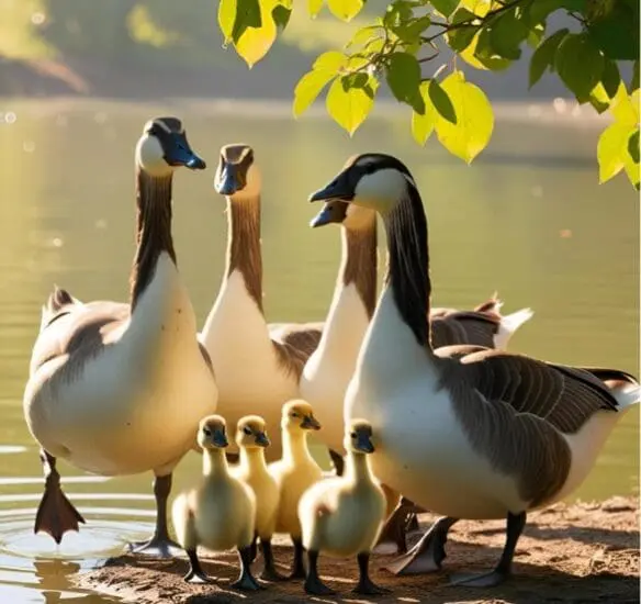 Flock Together: How Geese Family Dynamics is Similar to Humans