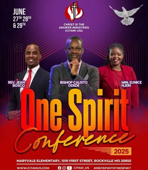 CITAM USA One Spirit Conference In Rockville, Maryland