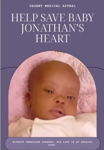 URGENT MEDICAL APPEAL: Help Save Baby Jonathan’s Heart