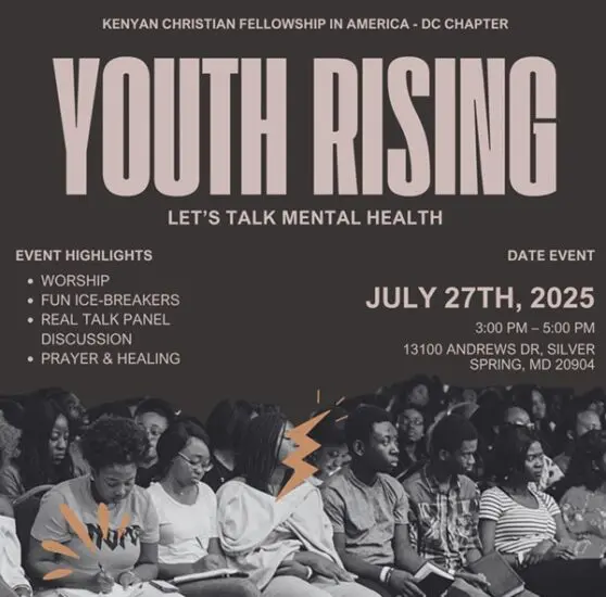 Youth Rising Mental Health Meeting at KCFA Washington DC