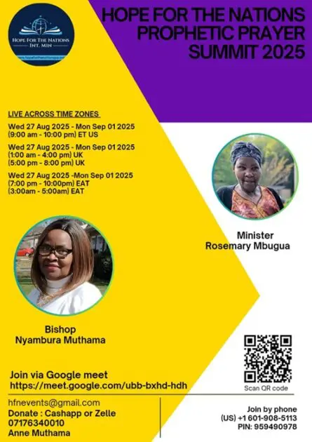 Hope for the Nations Prophetic Prayer Summit 2025