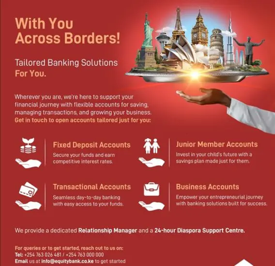 Equity Bank is With You Across Borders: Banking Made Easy 1 Equity Bank is With You Across Borders: Banking Made Easy