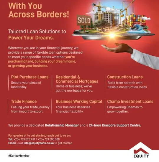 Power Your Dreams Across Borders with Equity Bank
