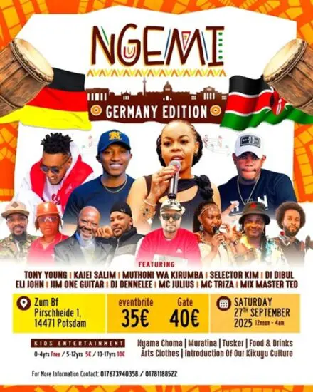 Kikuyu Artiste Waithaka Wa Jane Arrested in Berlin Germany