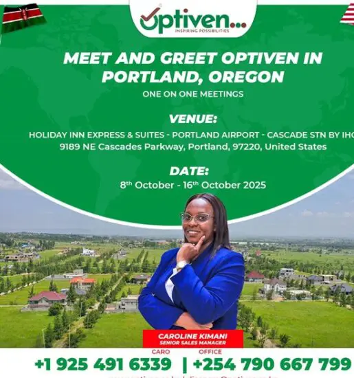 Optiven Team Coming To Portland, Oregon For Meet and Greet