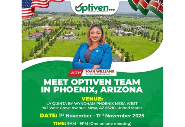 Meet Optiven Diaspora Team in Phoenix, Arizona Events