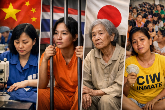 Asian Female Prisoners: China & Thailand Lead in Women Inmates