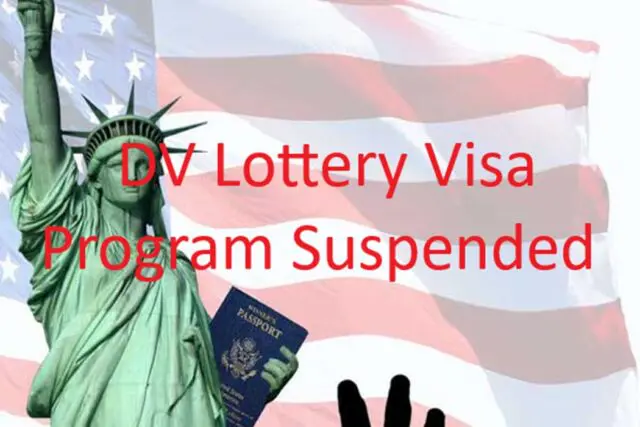 Trump Suspends DV Lottery Green Card Visa Program