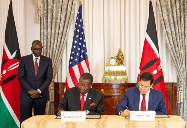 US and Kenya Sign $2.5 Billion “America First” Global Health Deal
