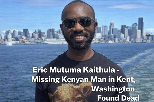 Missing Kenyan Man in Kent, Washington Found Dead