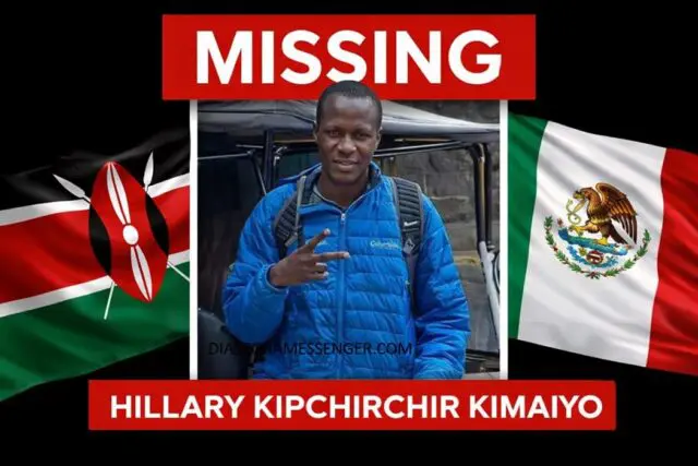 Kenyan Man Hillary Kipchirchir Kimaiyo Missing in Mexico