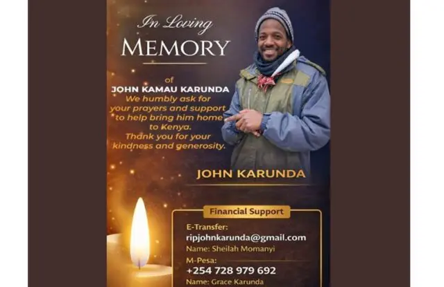 Tragedy Strikes: Death of John Kamau Karunda in Ontario Canada