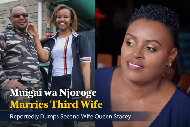 Popular Kikuyu Gospel Artist Muigai wa Njoroge Marries Third Wife